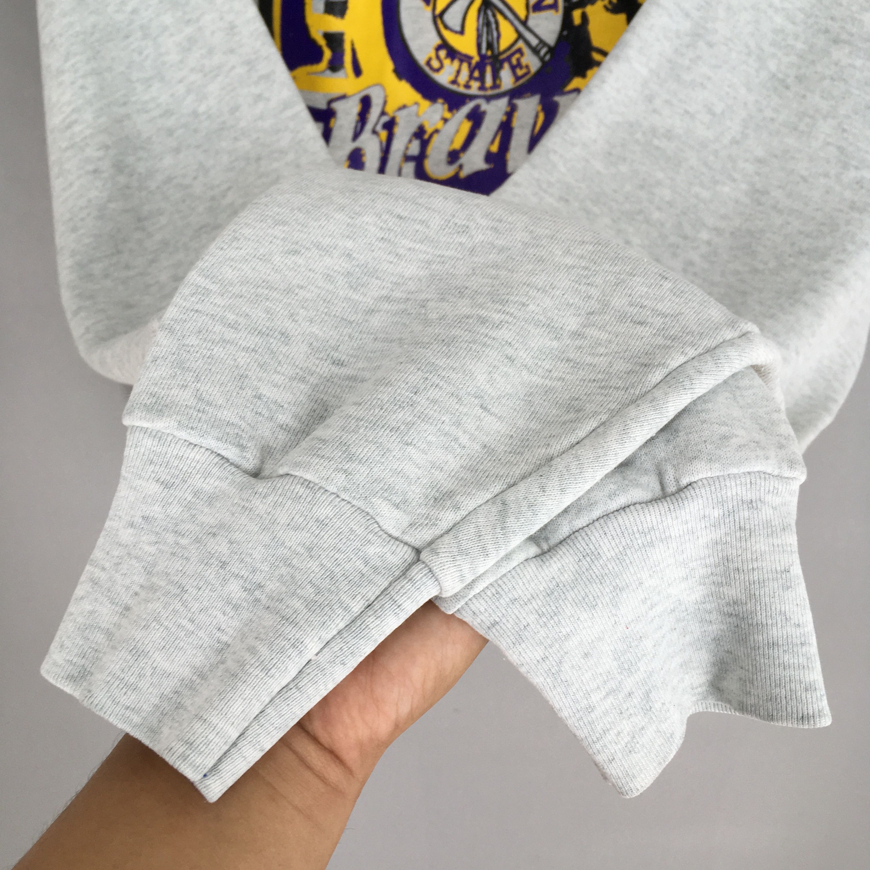 Fruit Of The Loom Vintage 90s NCAA Sweatshirt XXLarge Size US XXL / EU 58 / 5 - 5 Thumbnail