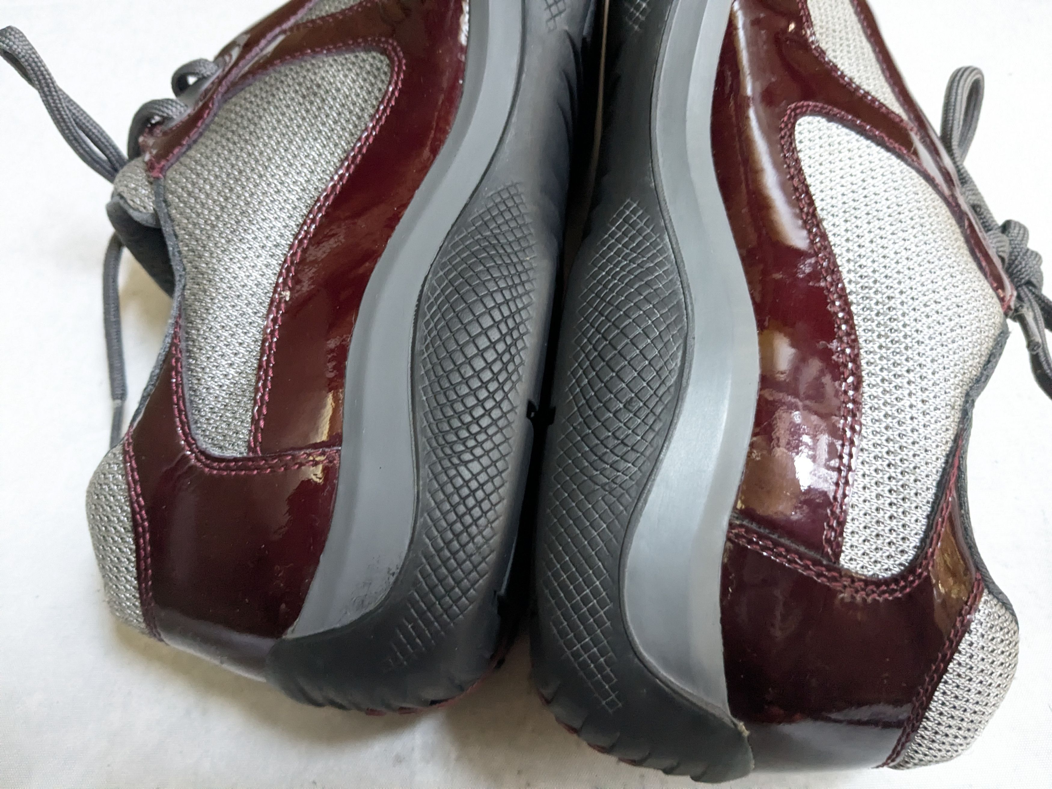 Prada Prada America's Cup Sneakers Burgundy Patent Leather 10.5 Size US 10.5 / EU 43-44 - 13 Thumbnail