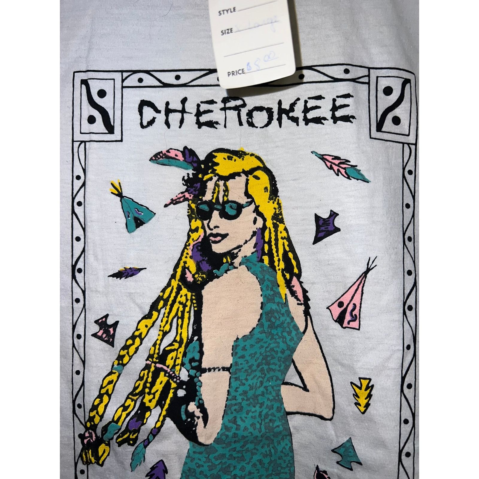 Vintage Women Cherokee Shirt Wild Side Attitude Beachies Tank Top XL Size XL / US 12-14 / IT 48-50 - 3 Thumbnail