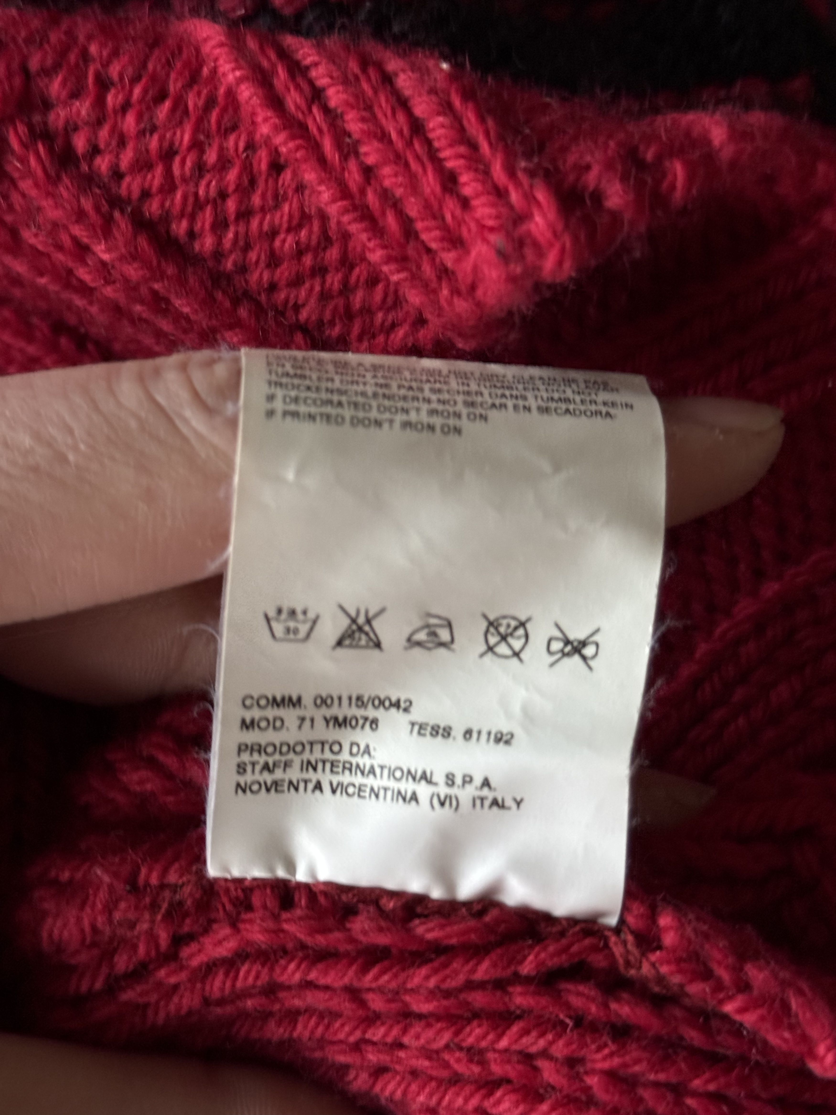 Dsquared2 FW04 Runway Animal Knit Sweater Size US L / EU 52-54 / 3 - 22 Thumbnail
