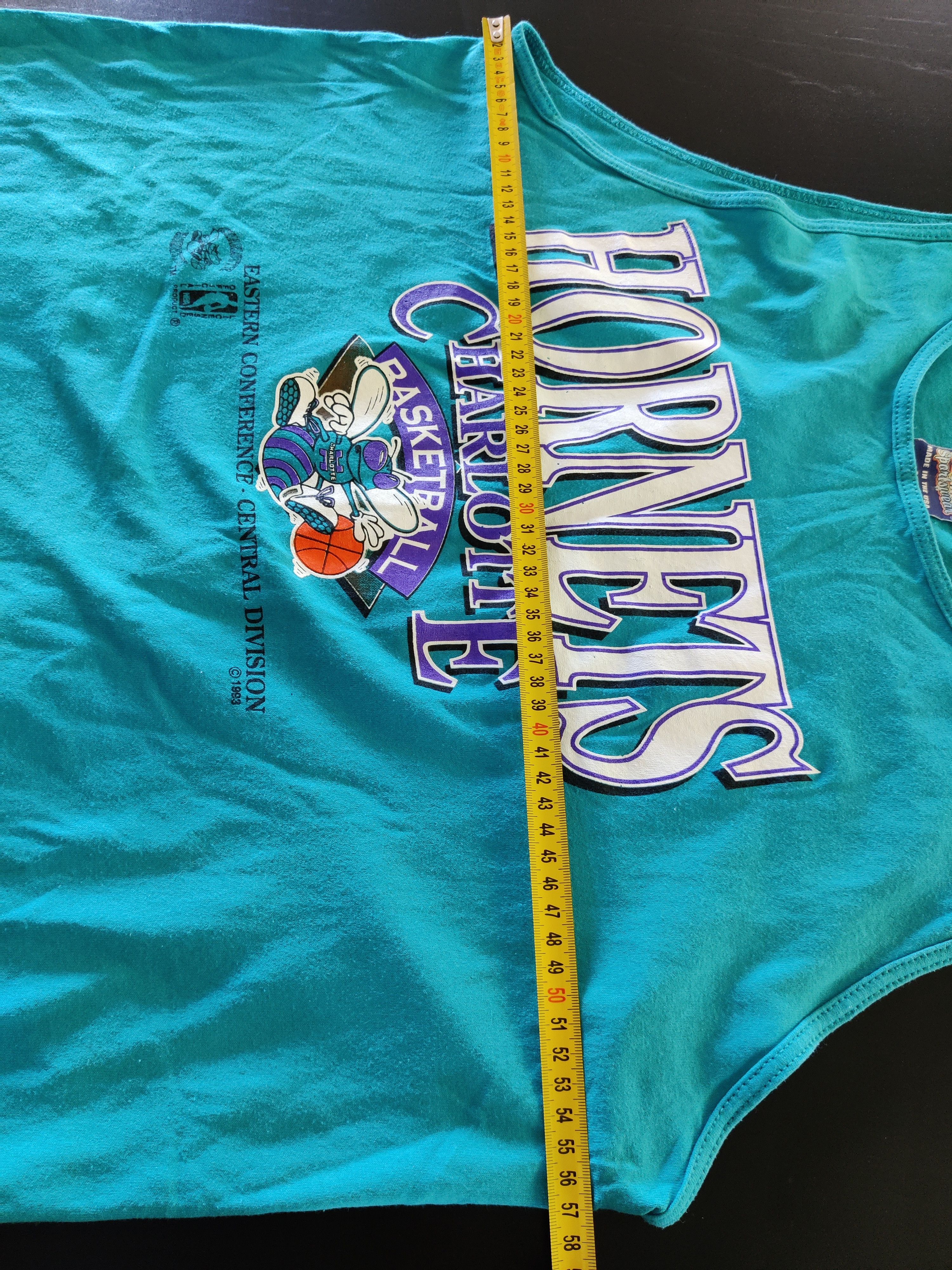 Vintage Spectator Charlotte Hornets NBA Tank Top Vintage 1993 XL Size US XL / EU 56 / 4 - 12 Thumbnail
