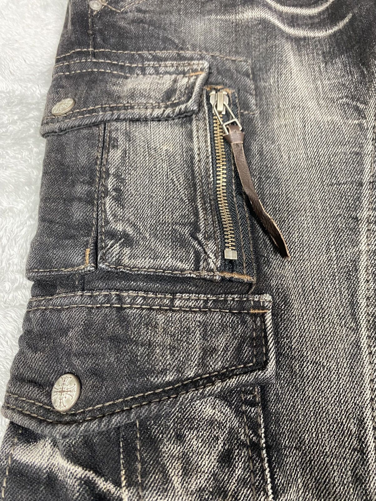 Tornado Mart Nicole Club Bondage Cargo Pants. S0271 Size US 31 - 6 Thumbnail