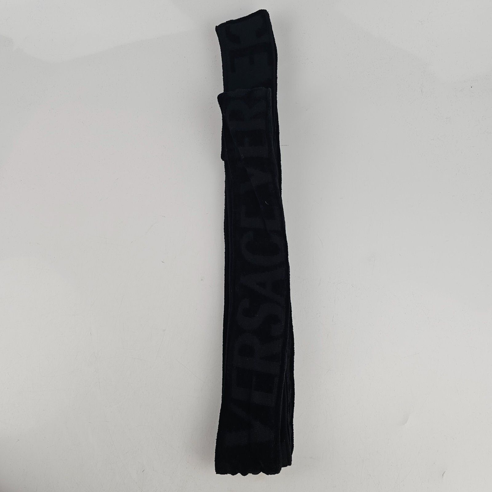 Versace VERSACE Greca Black Unisex Crystals Bathrobe New Size US XXS / EU 40 - 6 Thumbnail