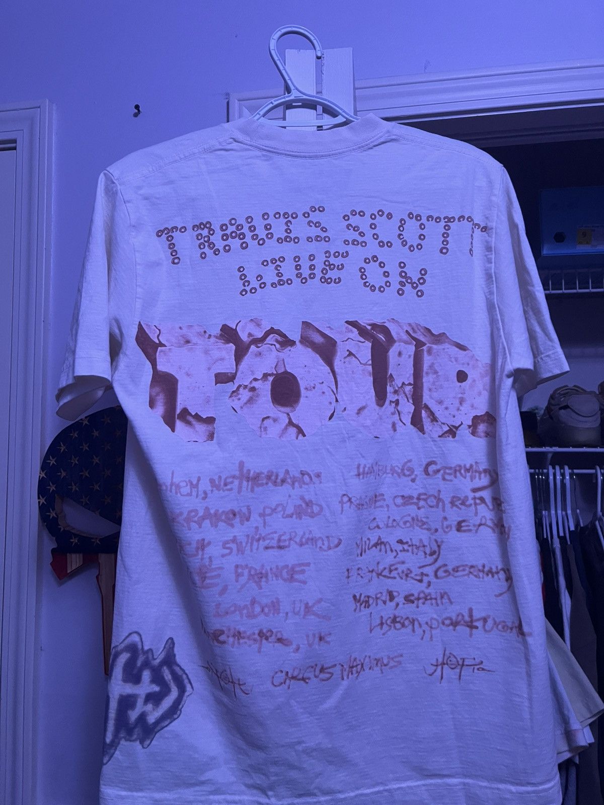 Travis Scott Travis Scott Utopia Skitzo Circus Maximus tee Size US M / EU 48-50 / 2 - 2 Thumbnail