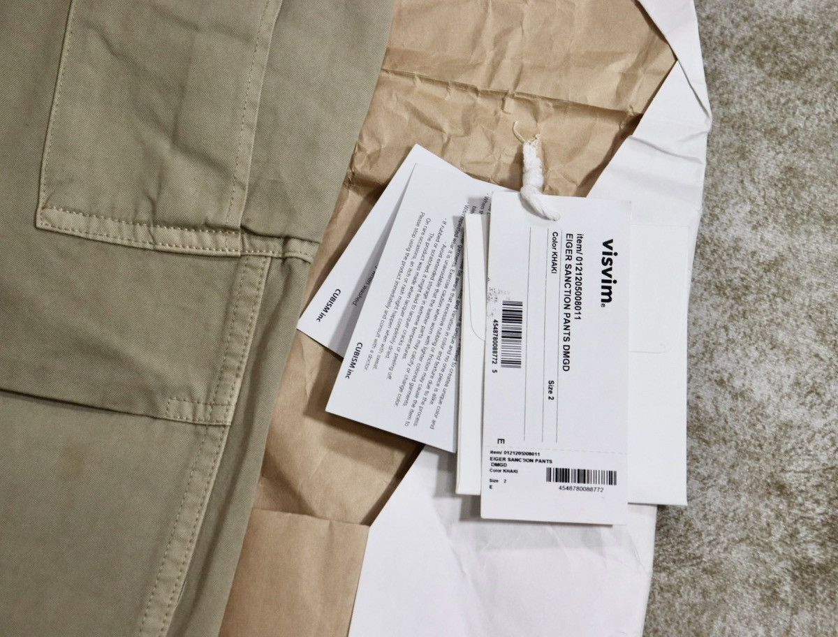 Visvim Visvim 21aw Eiger Sanction Pants Dmgd，size2 Khaki Size US 36 / EU 52 - 4 Thumbnail