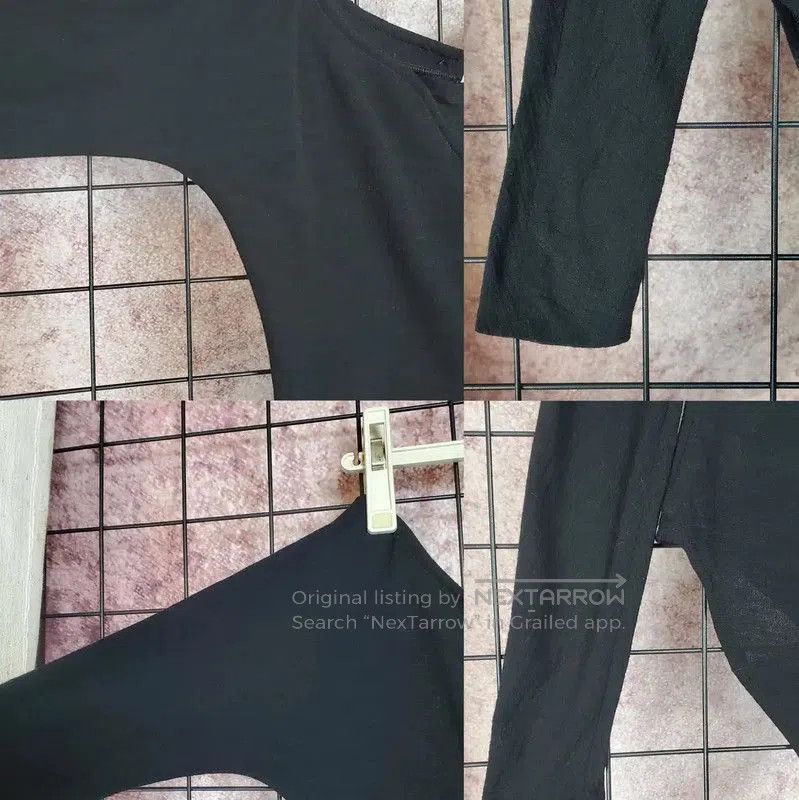 Dior Dior Black Wool Blend Long Sleeve Bodysuit . Size M / US 6-8 / IT 42-44 - 6 Thumbnail