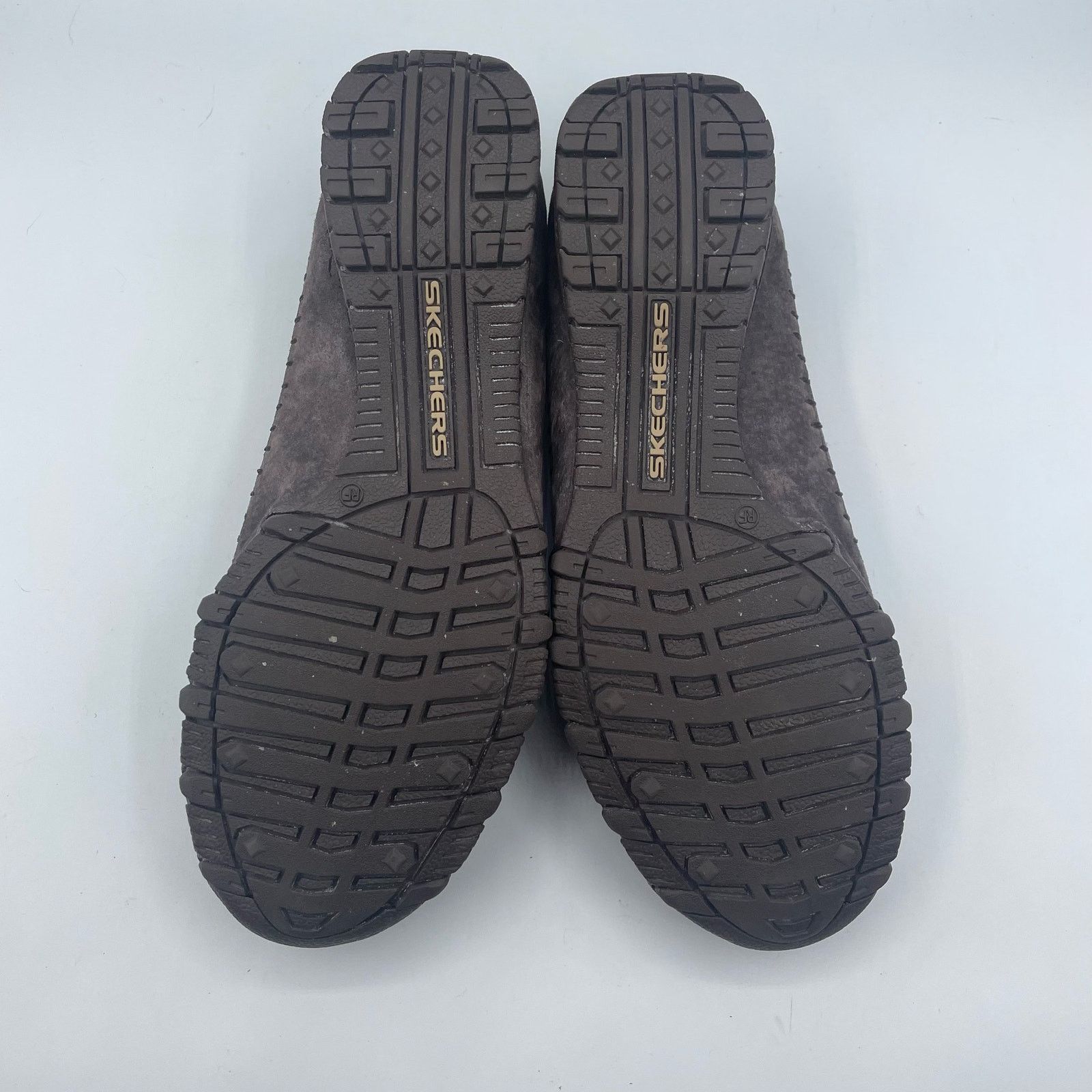 SKECHERS Skechers Relaxed Biker Pedestrian Suede Chocolate Flats 10 Size US 10 / IT 40 - 7 Thumbnail