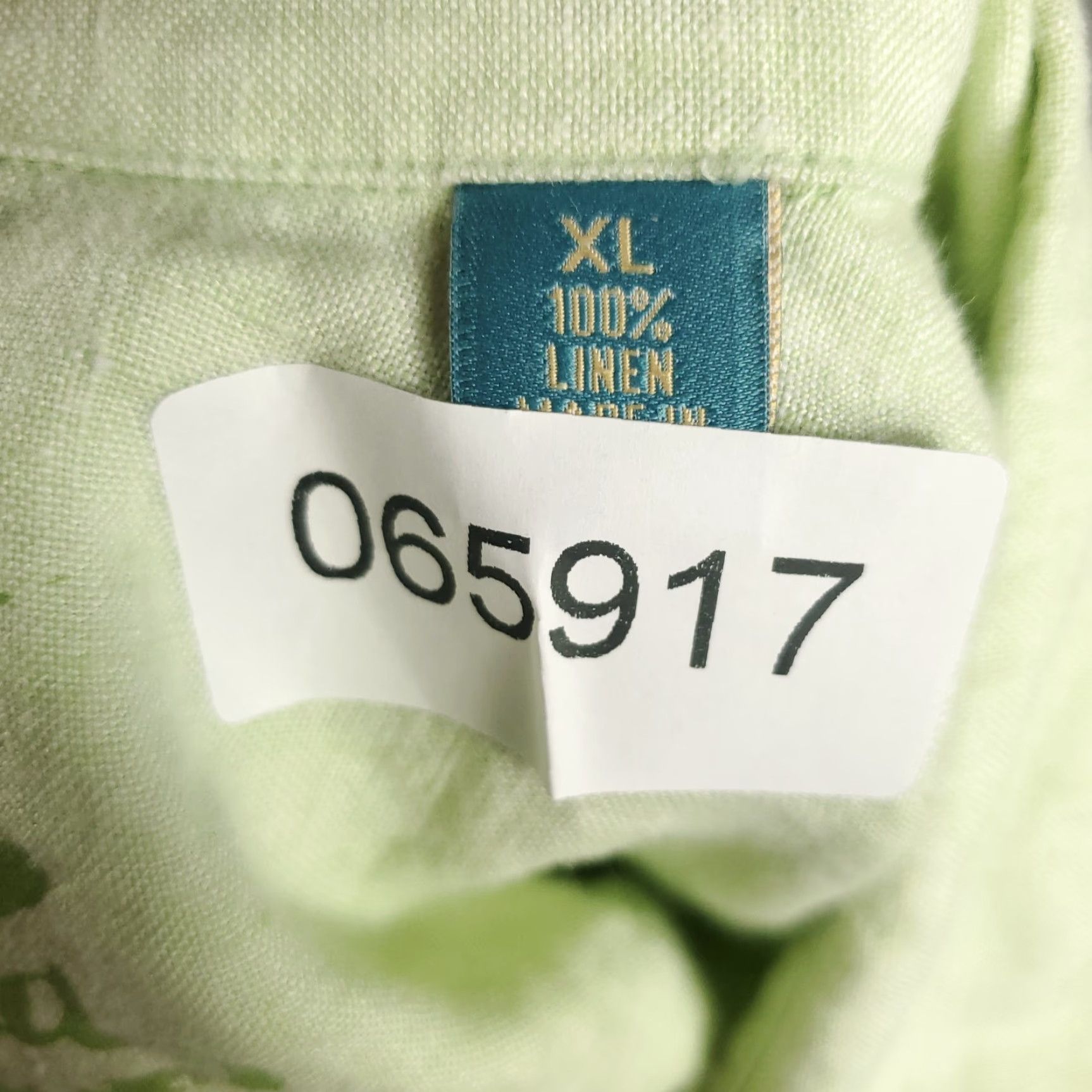 Tommy Bahama Tommy Bahama Shirt Mens XL Green Linen Button-Up Long Sleeve Shirt - Button Up, Linen, Green, Tommy Bahama, Mens, XL Size US XL / EU 56 / 4 - 8 Thumbnail