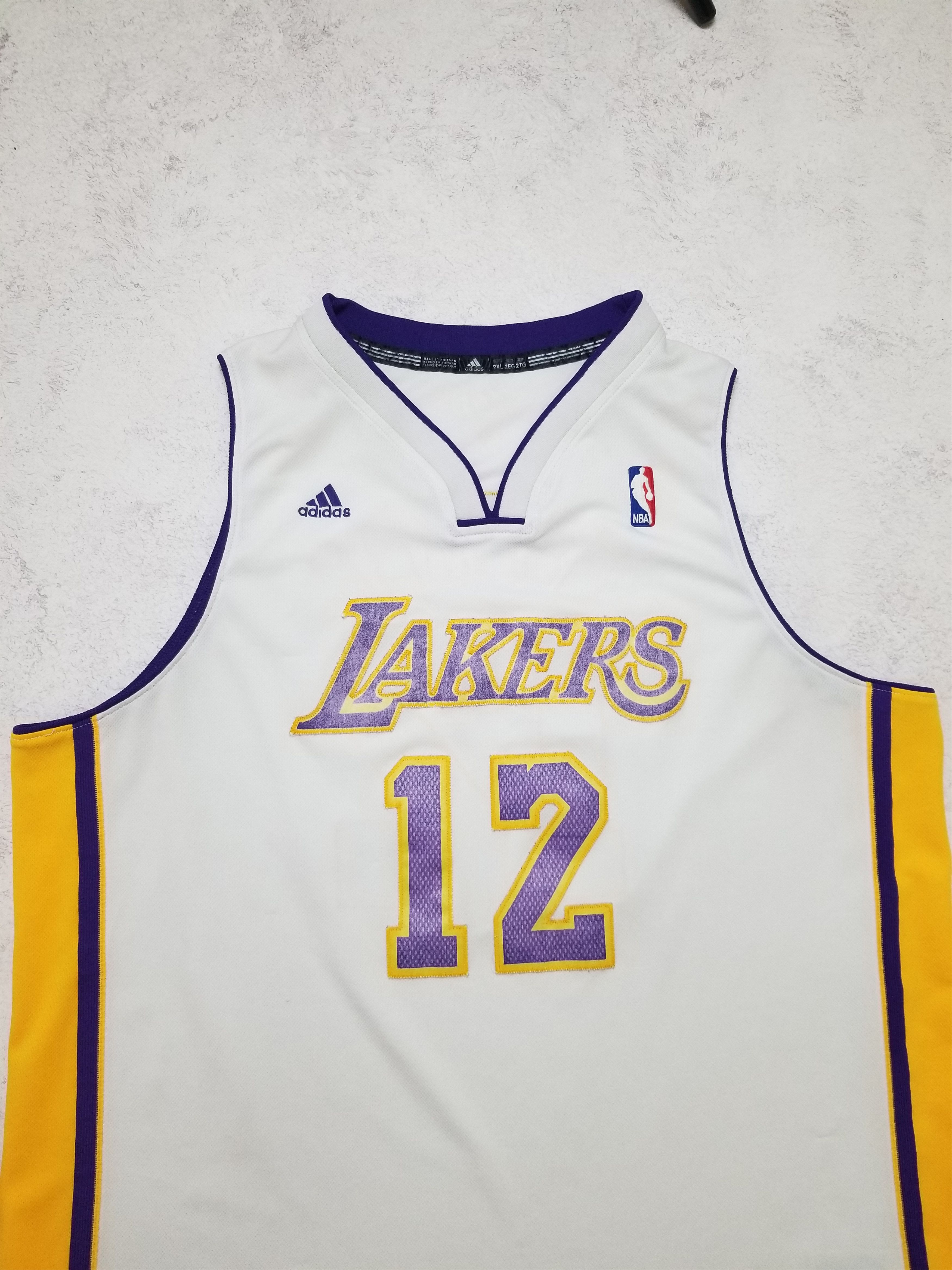 Adidas Dwight Howard Los Angeles Lakers Sewn Swingman Jersey Size US XXL / EU 58 / 5 - 21 Thumbnail