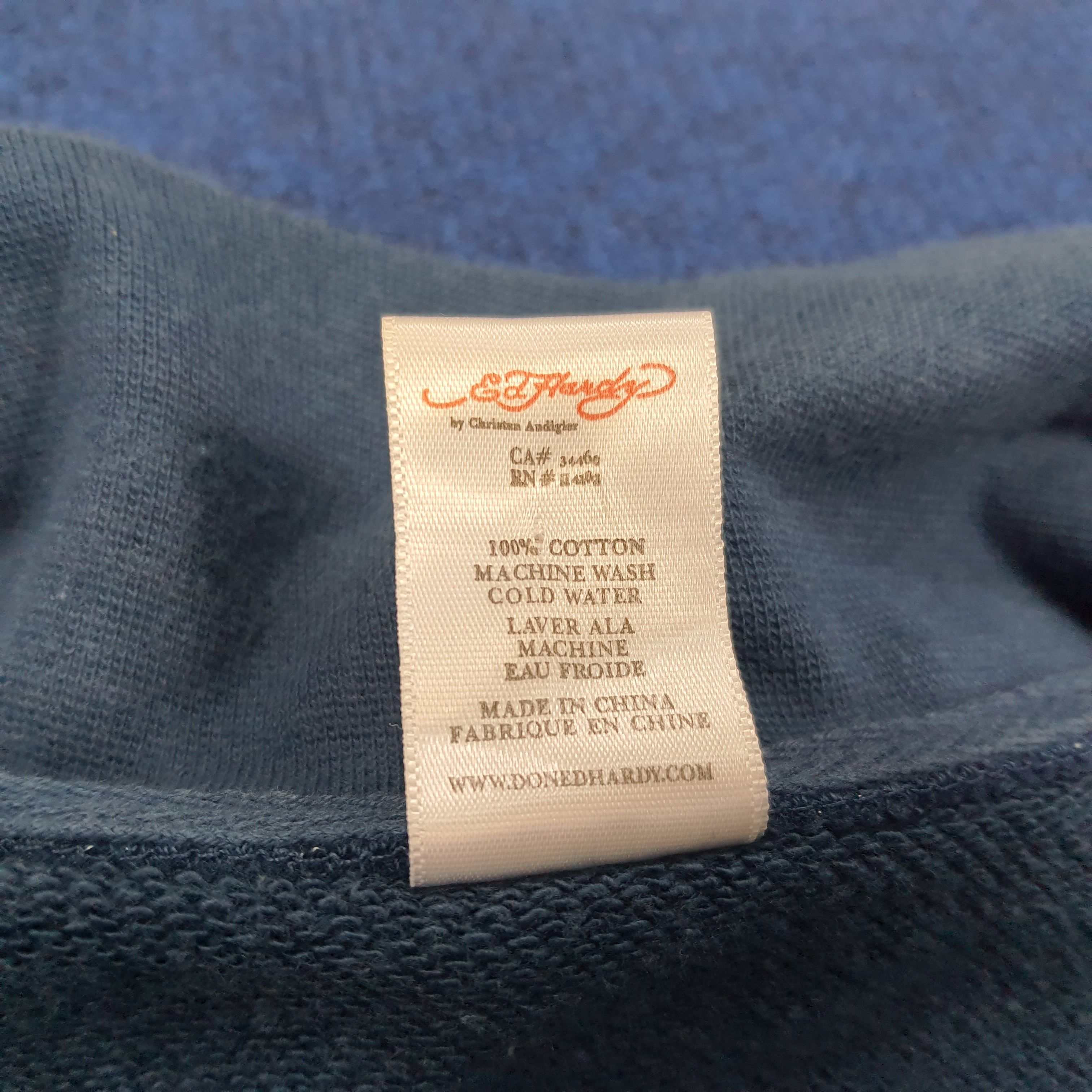 Christian Audigier Vintage Ed Hardy by Christian Audigier Zipper Sweatshirt Size US L / EU 52-54 / 3 - 8 Thumbnail