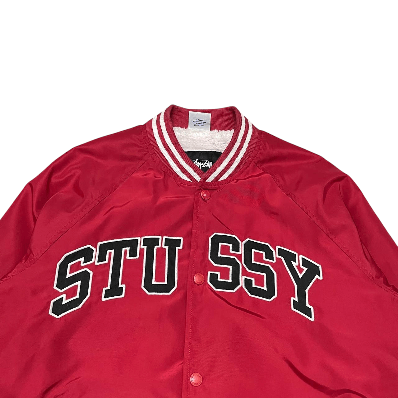 Stussy Stussy x Champion Spell Out Bomber / Varsity Jacket Size US S / EU 44-46 / 1 - 2 Thumbnail
