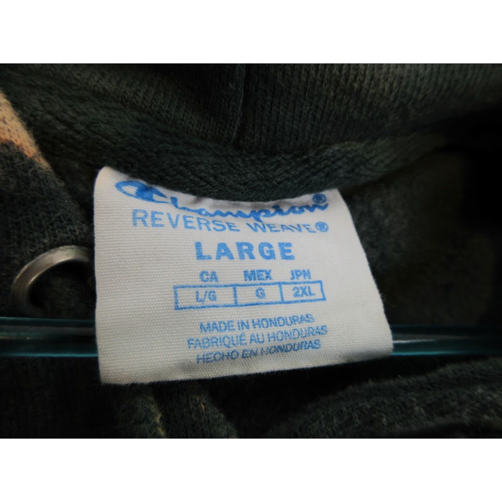 Champion VINTAGE Champion Hoodie Green Size US L / EU 52-54 / 3 - 6 Thumbnail