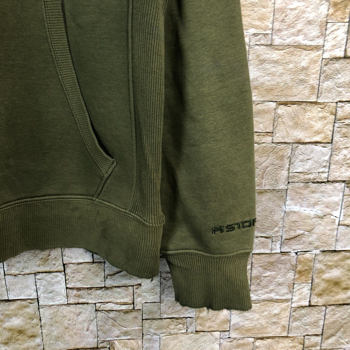 Under Armour × Vintage Under Armour Green Hoodie #A291 Size US L / EU 52-54 / 3 - 8 Thumbnail