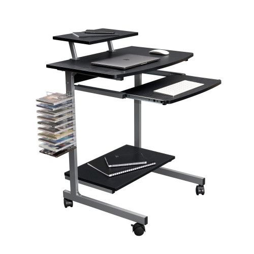 Designer × Homemade Techni Mobili Compact Computer Cart With Storage, Espresso Size US L / EU 52-54 / 3 - 2 Thumbnail