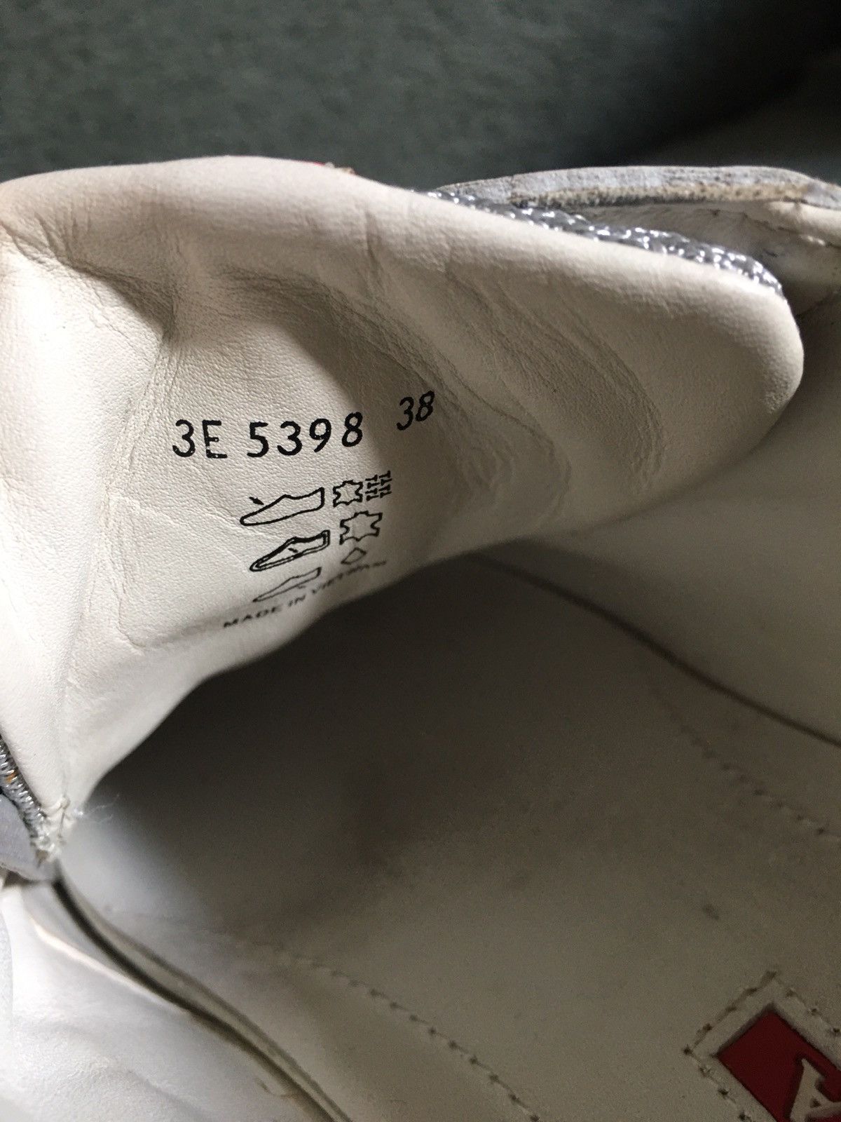 Prada PRADA American Cup Double Sole Patent Leather Sneakers EU 38 Size US 8 / IT 38 - 10 Thumbnail