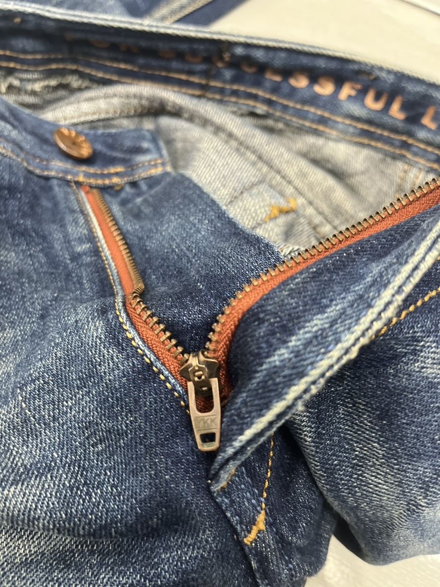 Diesel Vintage Faded Distressed Diesel Denim Y2K Style Size US 30 / EU 46 - 16 Thumbnail