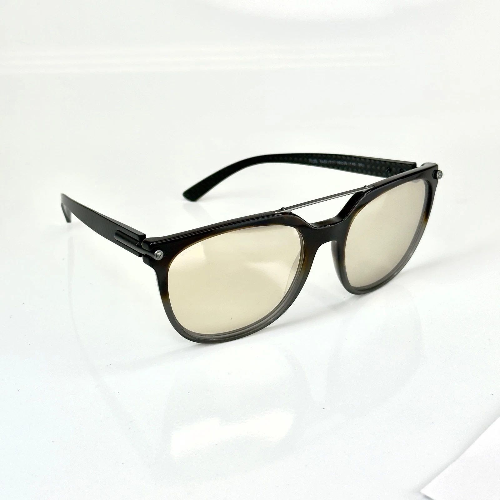 Bvlgari BVLGARI BV7035 7035 Brown Black Sport Pilot Sunglasses Size ONE SIZE - 7 Thumbnail