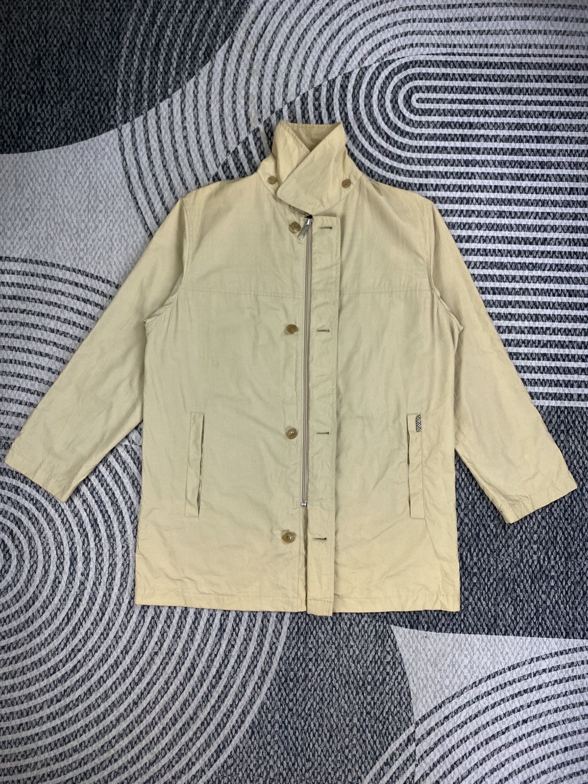 Burberry Vintage Burberry London In Beige Cotton Jacket Size US M / EU 48-50 / 2 - 6 Thumbnail