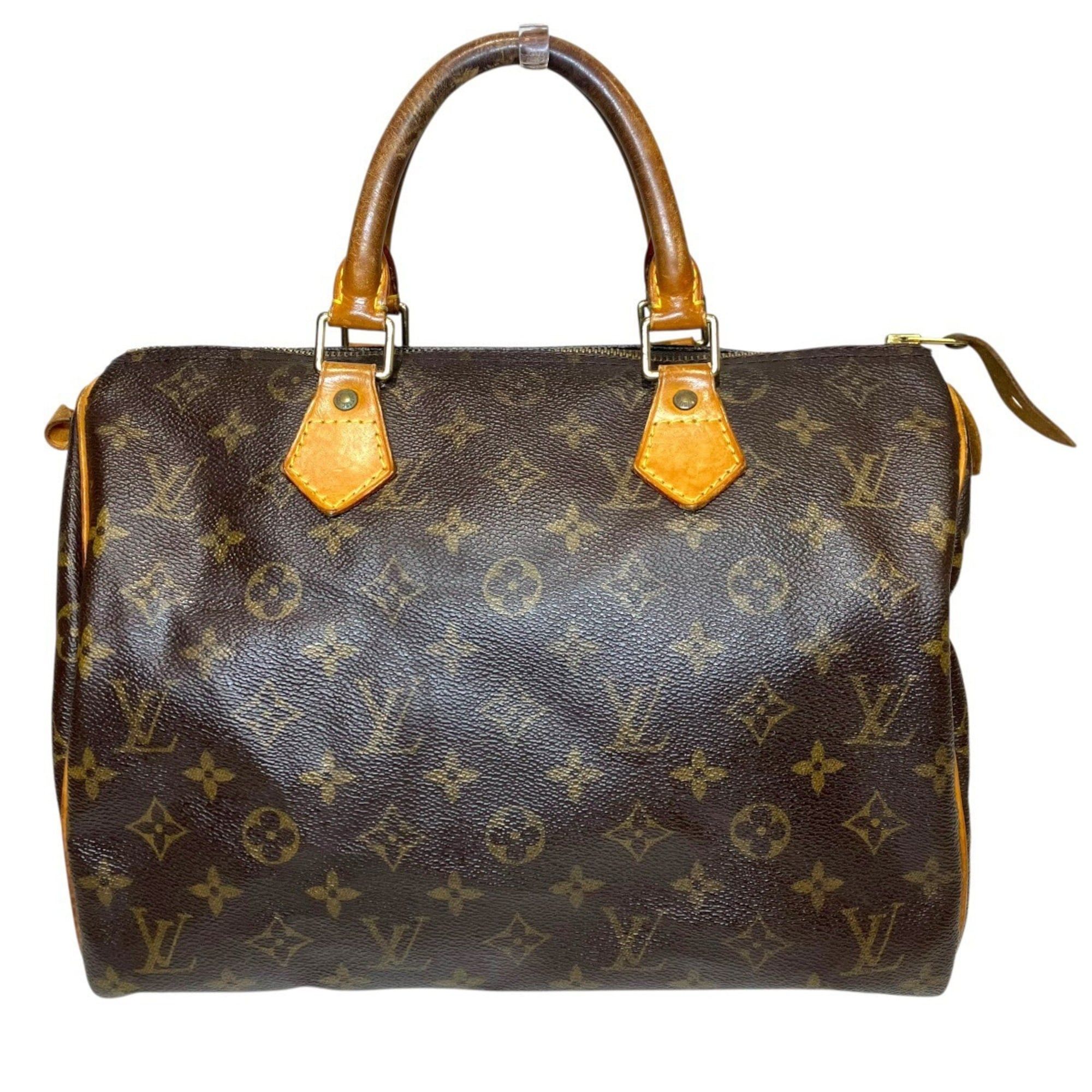 Louis Vuitton Louis Vuitton Speedy 30 Handbag, Monogram Leather, M41526 Size ONE SIZE - 1 Thumbnail
