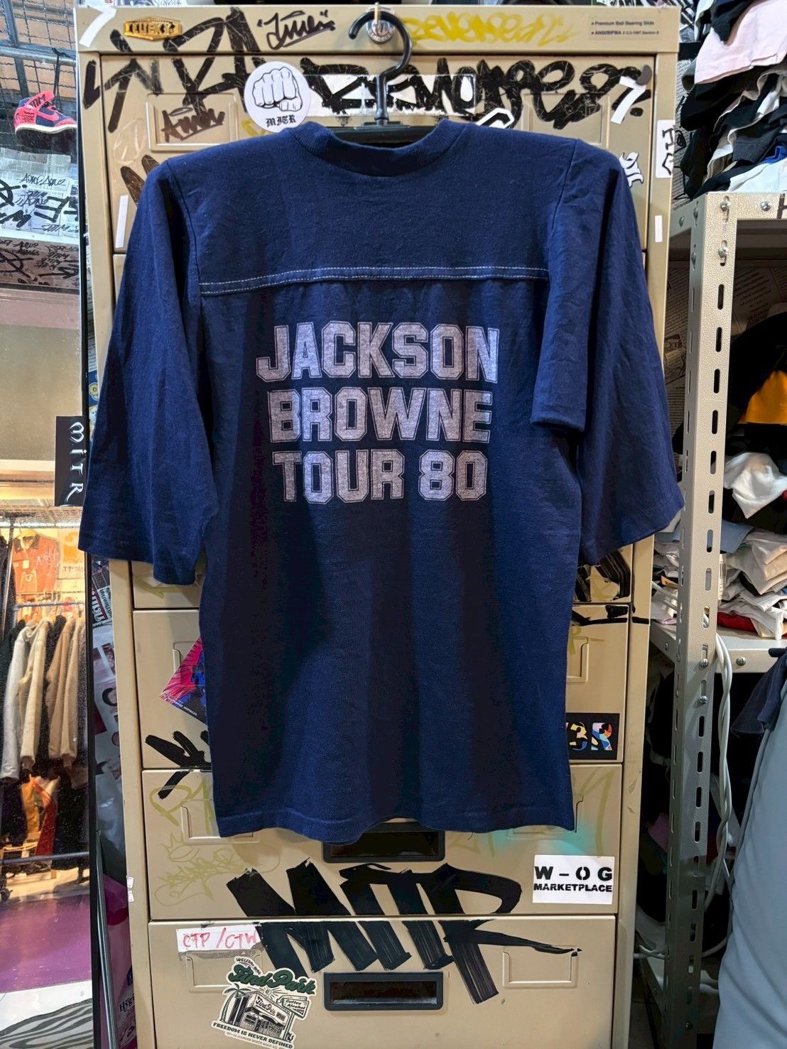 Band Tees Jackson Browne 1980’s Size US S / EU 44-46 / 1 - 7 Thumbnail