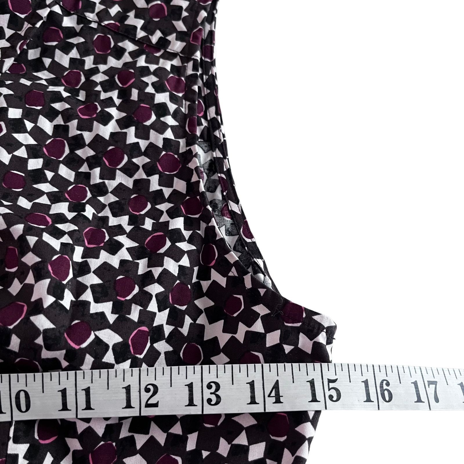 Kate Spade Kate Spade Rambling Roses Floral Tile Sleeveless Peplum Top Size XS / US 0-2 / IT 36-38 - 6 Thumbnail