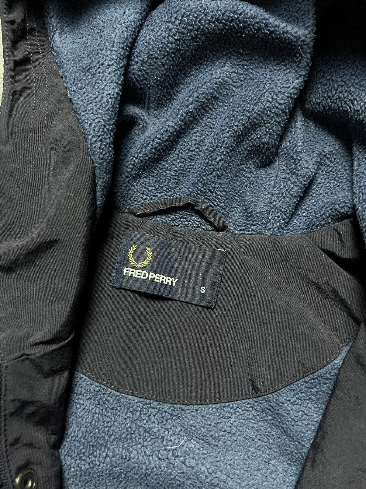 Fred Perry Vintage Fred Perry Parka Multi Pocket Jacket Big Logo S Size US S / EU 44-46 / 1 - 6 Thumbnail