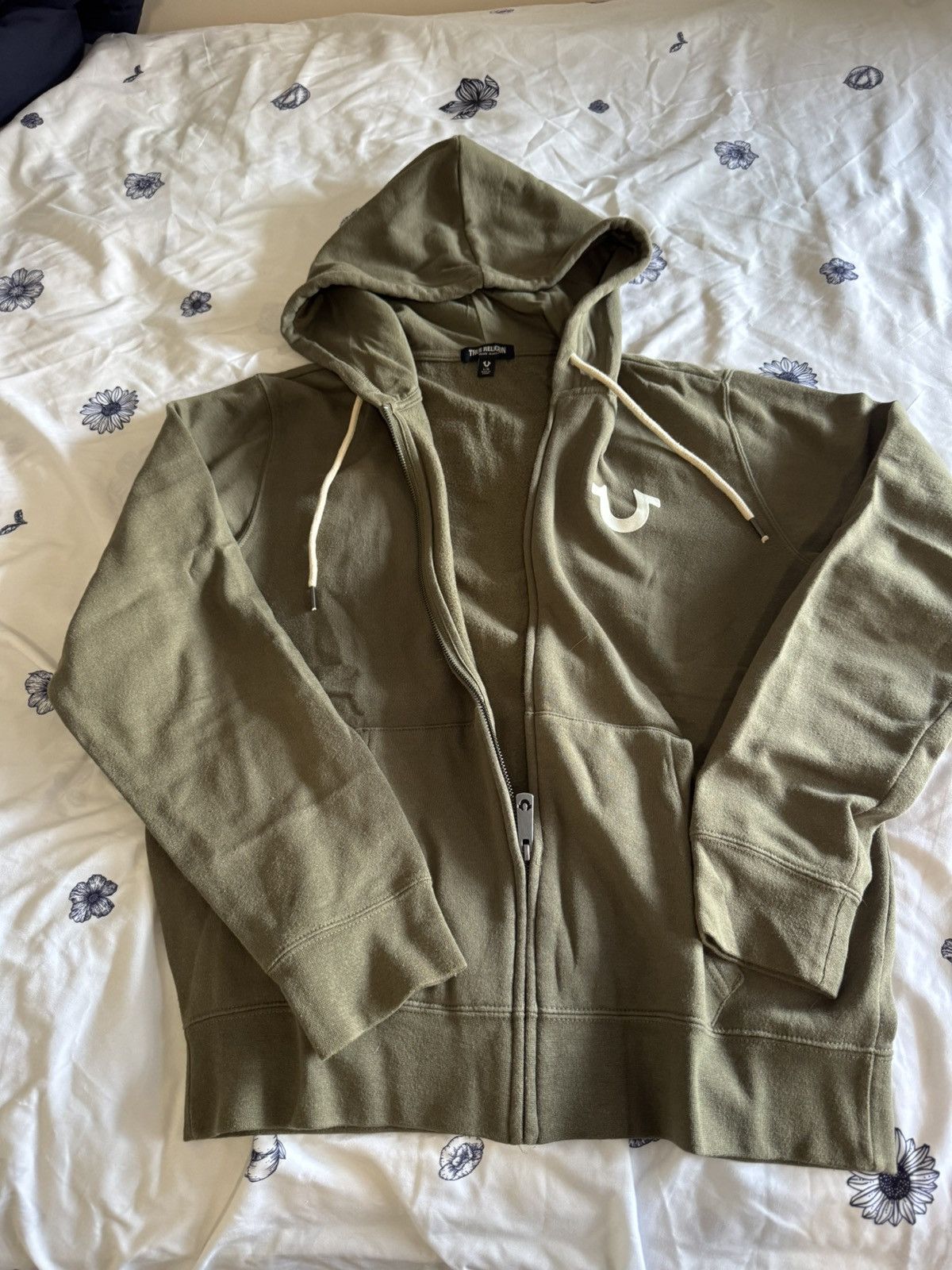True Religion True Religion Zip Up Hoodie Size US L / EU 52-54 / 3 - 1 Thumbnail