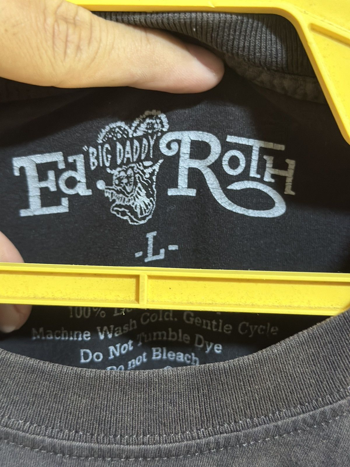Vintage Thrashed Vintage Rat Fink A Tude Sun Faded Skateboard Tee Size US L / EU 52-54 / 3 - 4 Thumbnail