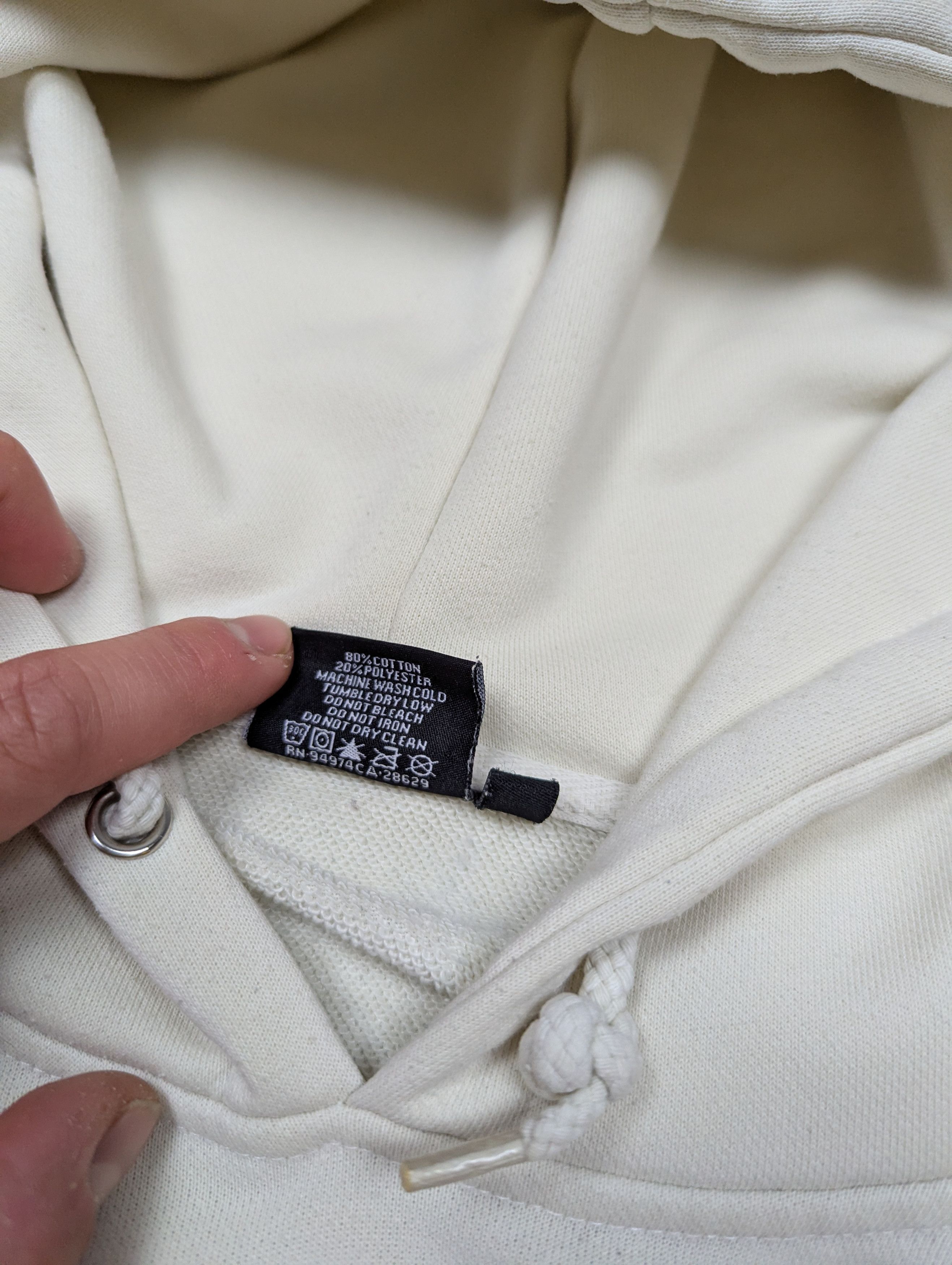 Stussy STUSSY Vintage Hoodie Men’s M Beige Loose Fit Size US M / EU 48-50 / 2 - 6 Thumbnail