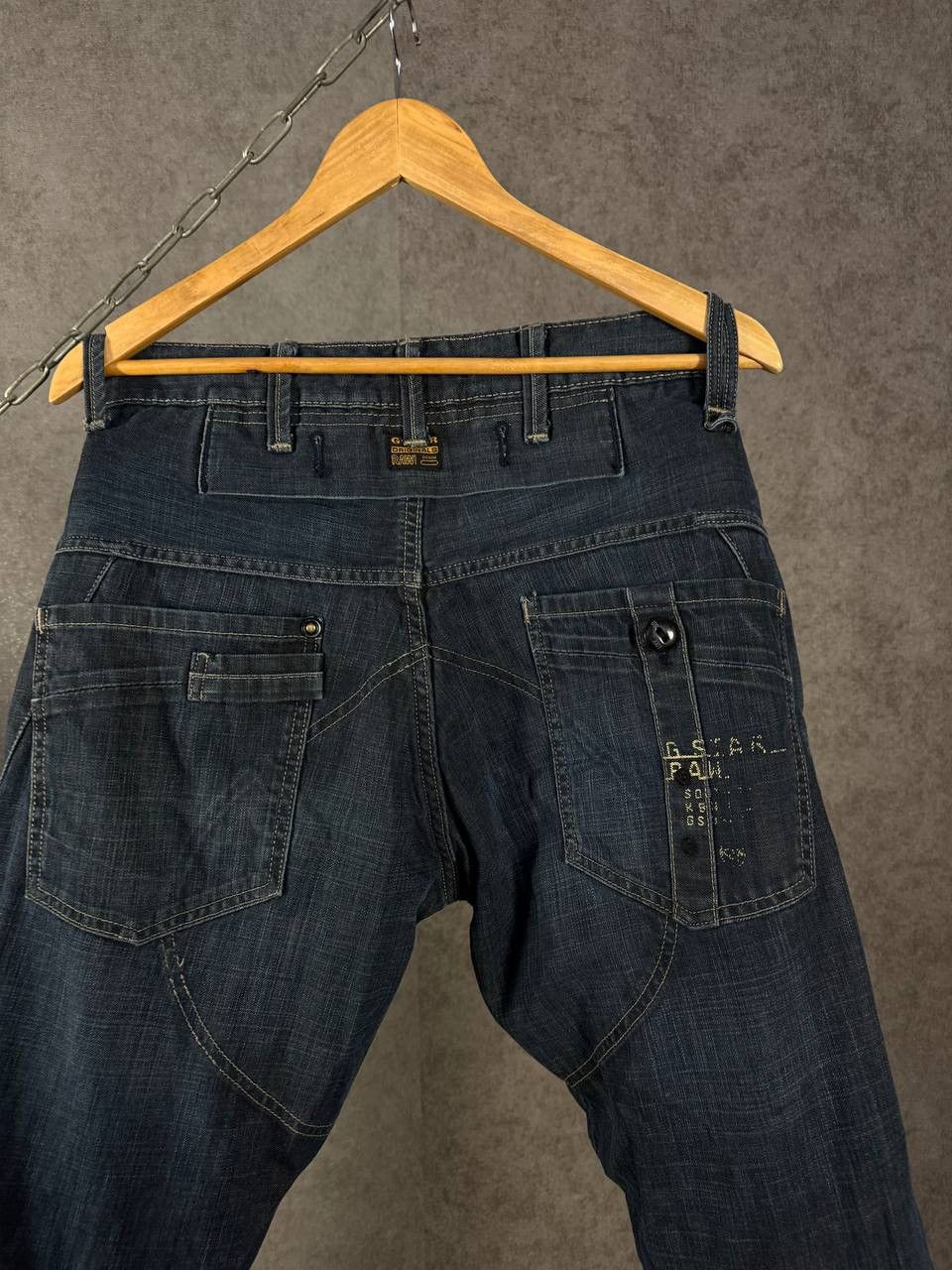 G-Star G Star Raw vintage designer biker jeans Size US 32 / EU 48 - 7 Thumbnail
