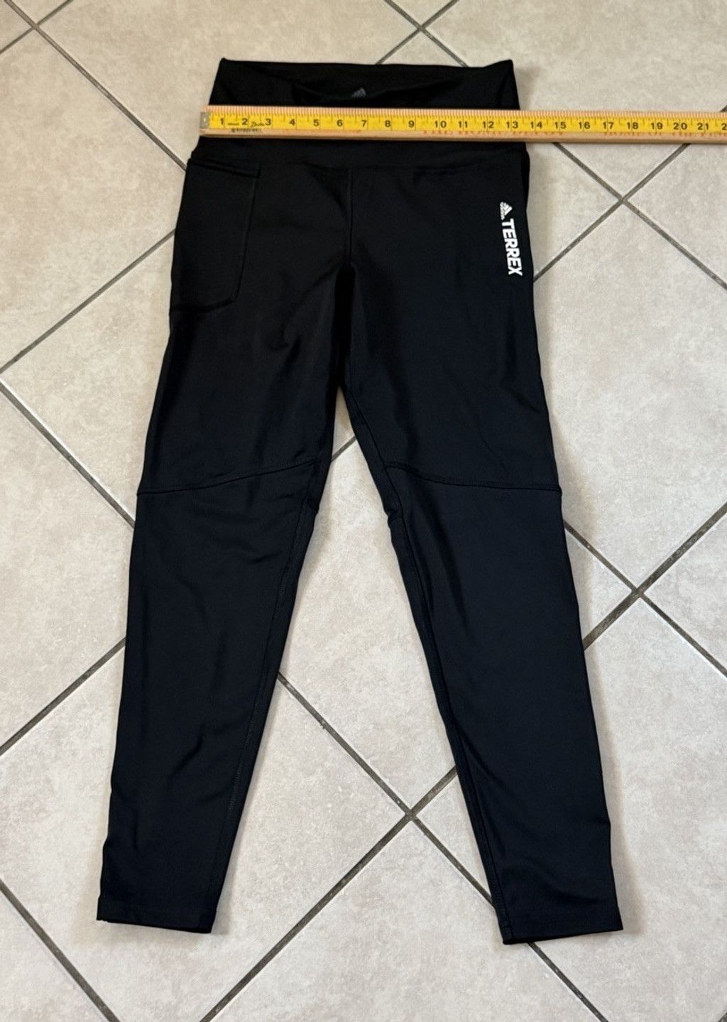 Adidas ADIDAS TERREX MULTI LEGGING 26” BLACK COLOR SIZE MEDIUM Size 30" / US 8 / IT 44 - 3 Thumbnail
