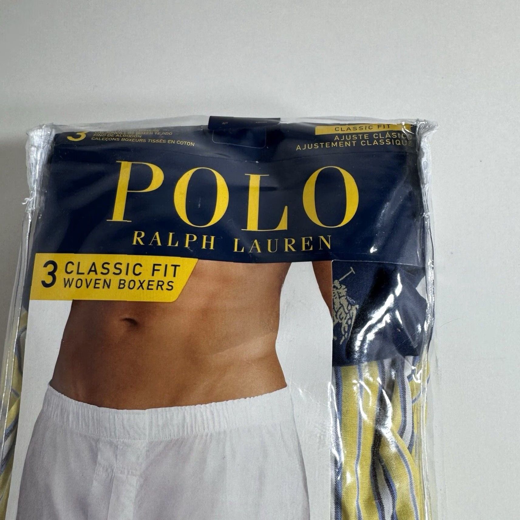 Polo Ralph Lauren Polo Ralph Lauren 3 Pack Classic Fit Woven Boxers Mens XL 100% Cotton Multicolor Solid New sealed Size US XL / EU 56 / 4 - 2 Thumbnail
