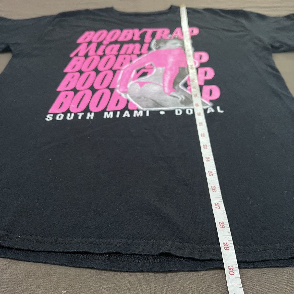 Vintage Vintage Y2K Boody Trap Miami Strip Clubs Promo Tee L Size US L / EU 52-54 / 3 - 7 Thumbnail