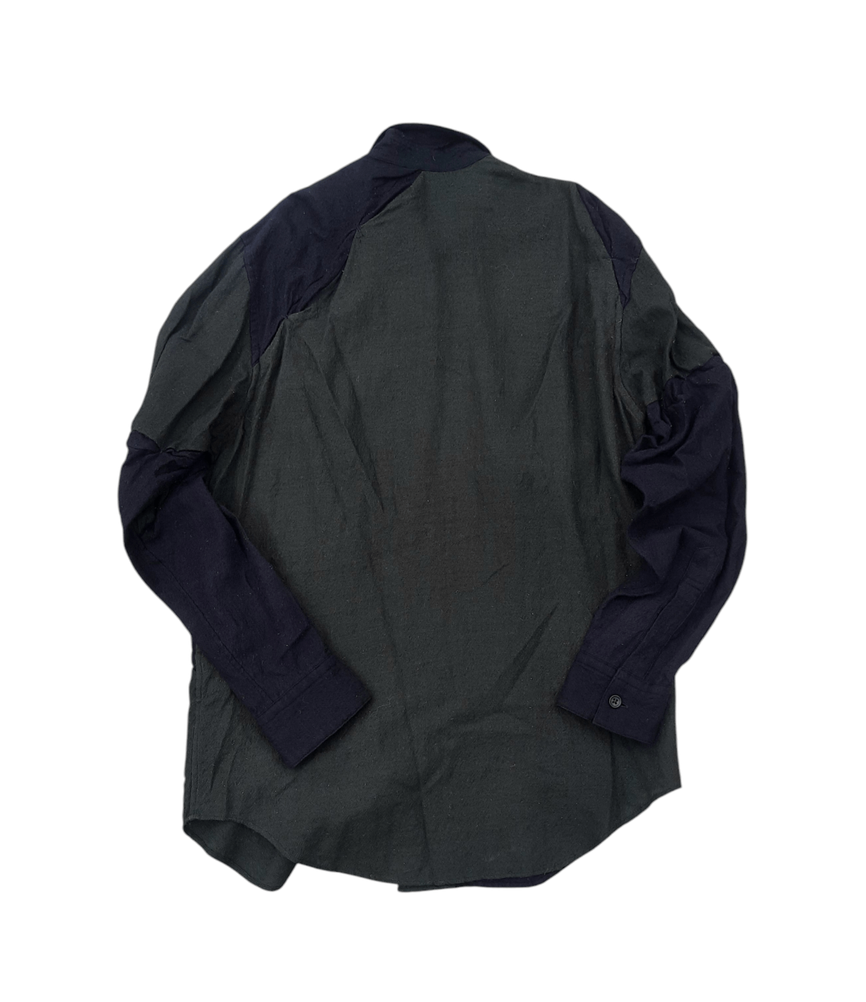 If Six Was Nine × Japanese Brand × Ryuichiro Shimazaki RYUICHIRO SHIMAZAKI Homme Wool Shirt Size US M / EU 48-50 / 2 - 5 Thumbnail