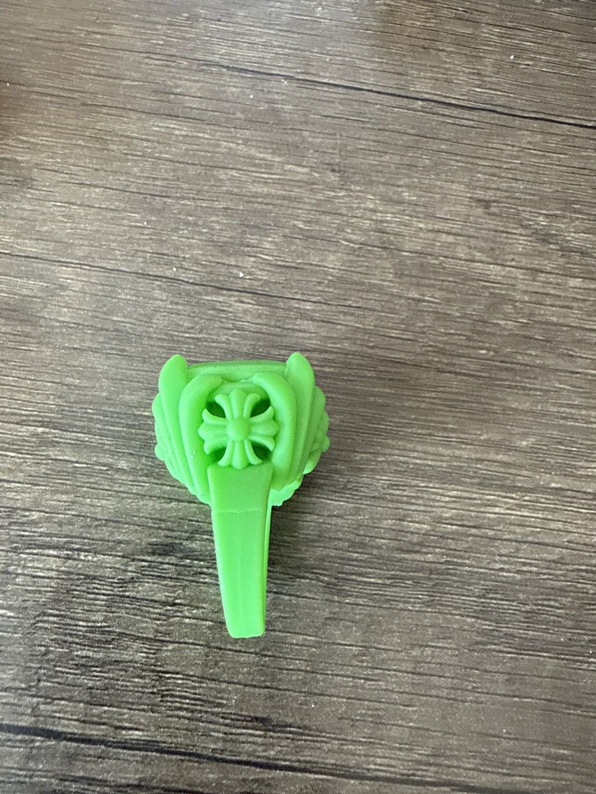Chrome Hearts one size green silicone ring Size ONE SIZE - 5 Thumbnail