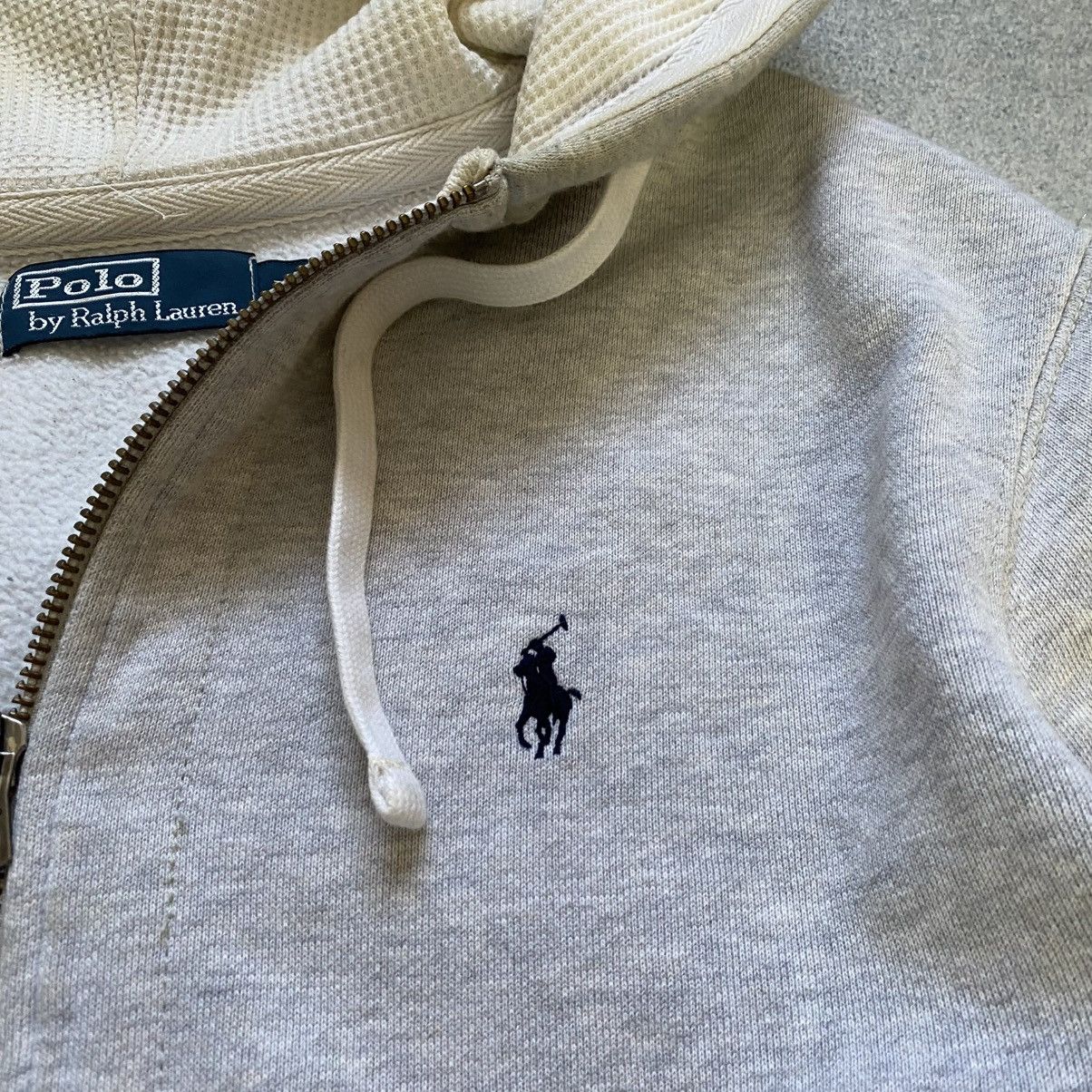 Polo Ralph Lauren Vintage Polo Ralph Lauren Zip Hoodie Y2K Size US L / EU 52-54 / 3 - 3 Thumbnail