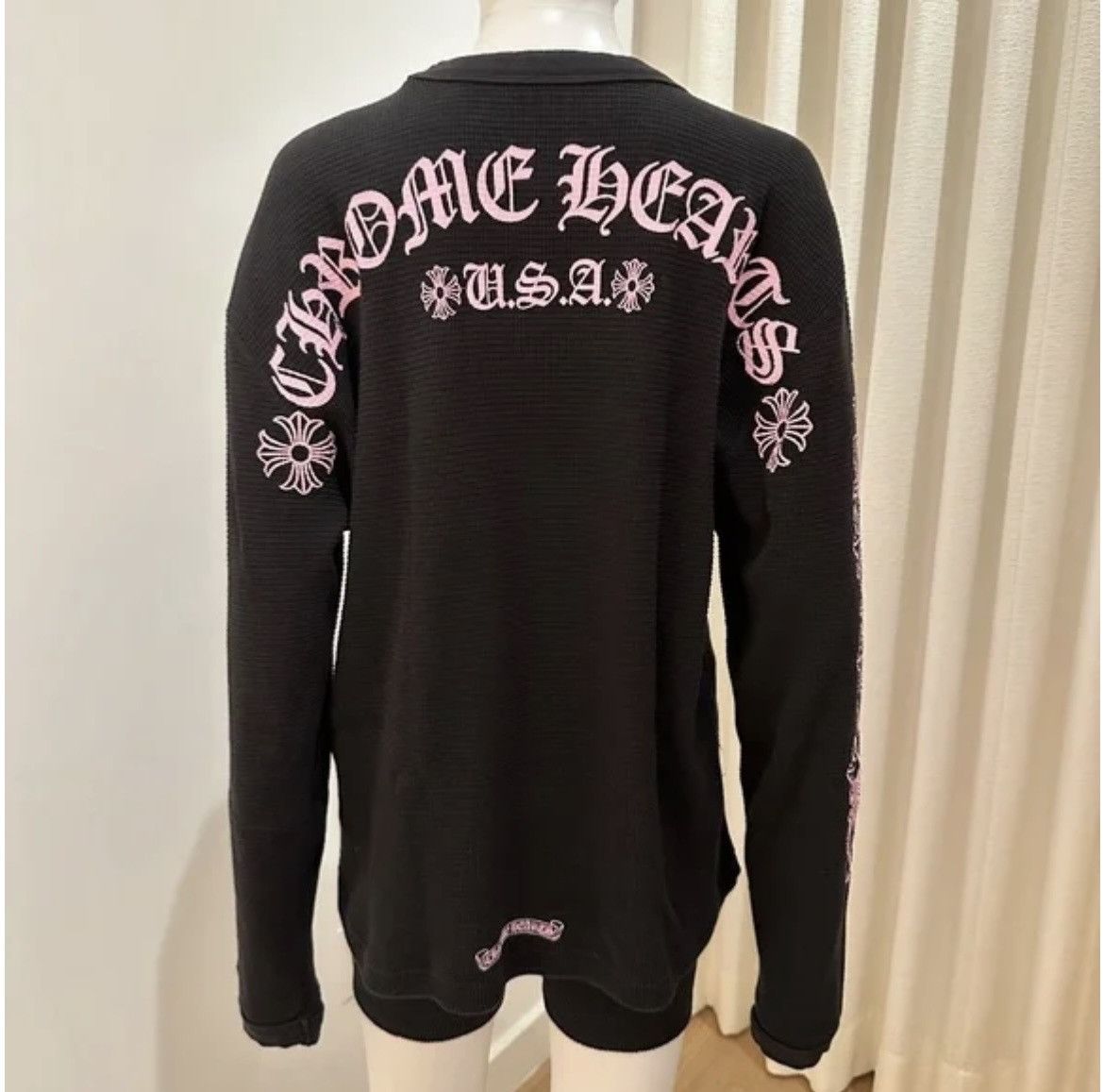 Tシャツ・カットソー Chrome Hearts Matty Boy Shoulder Logo Thermal L/S T Shirt Chrome Hearts Chrome Hearts Matty Boy Shoulder Logo Thermal