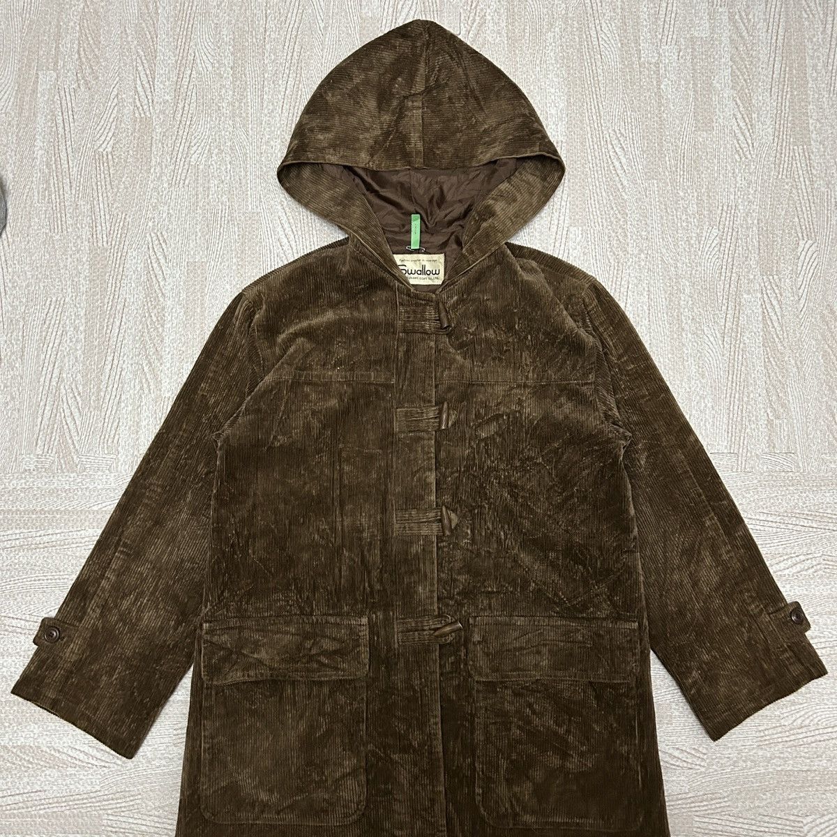 Designer × Japanese Brand Swallow Coats Brown Corduroy Jacket Size US XXS / EU 40 - 3 Thumbnail