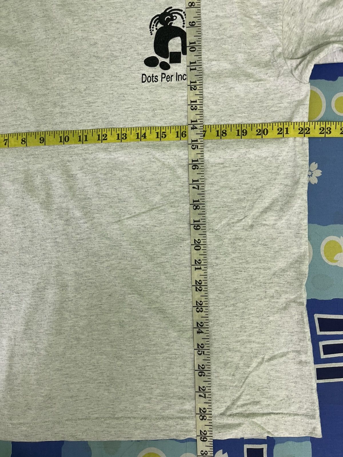 Beams Japan Vintage Beams Design Dots Per Inch Long Sleeve Shirt Tee Size US L / EU 52-54 / 3 - 10 Thumbnail