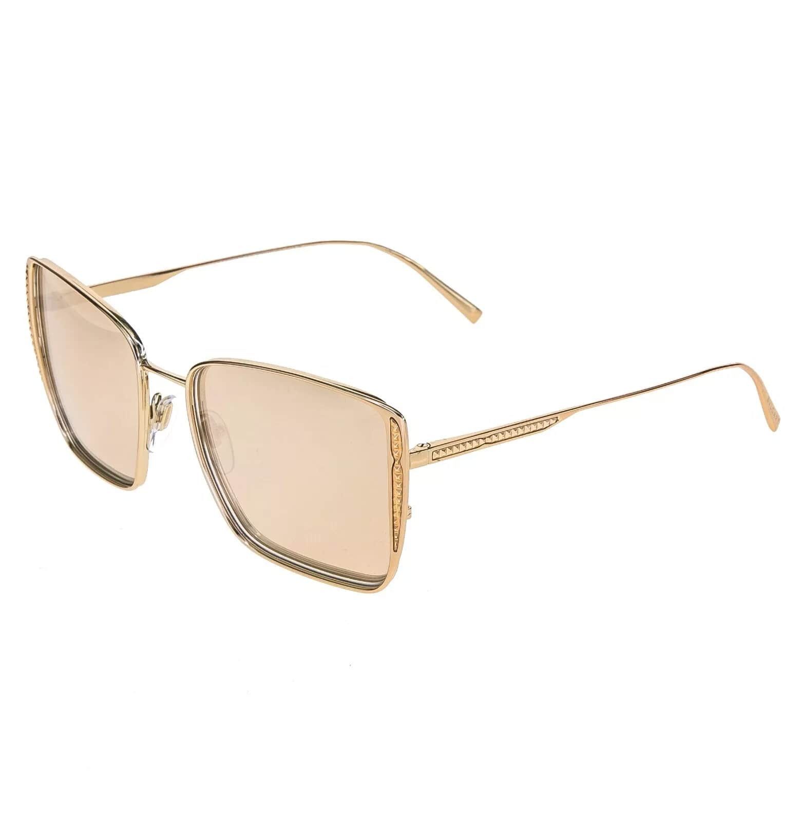 Bvlgari BVLGARI BV6176 Rose Gold Pink Mirrored Rectangle Metal 6176 Size ONE SIZE - 2 Thumbnail