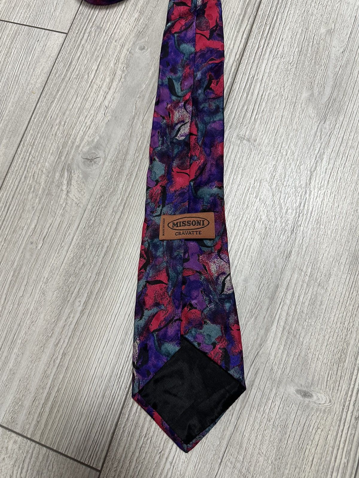Other Luxury Missoni Cravatte Multicolor Silk Tie Made In Italy Size ONE SIZE - 3 Thumbnail