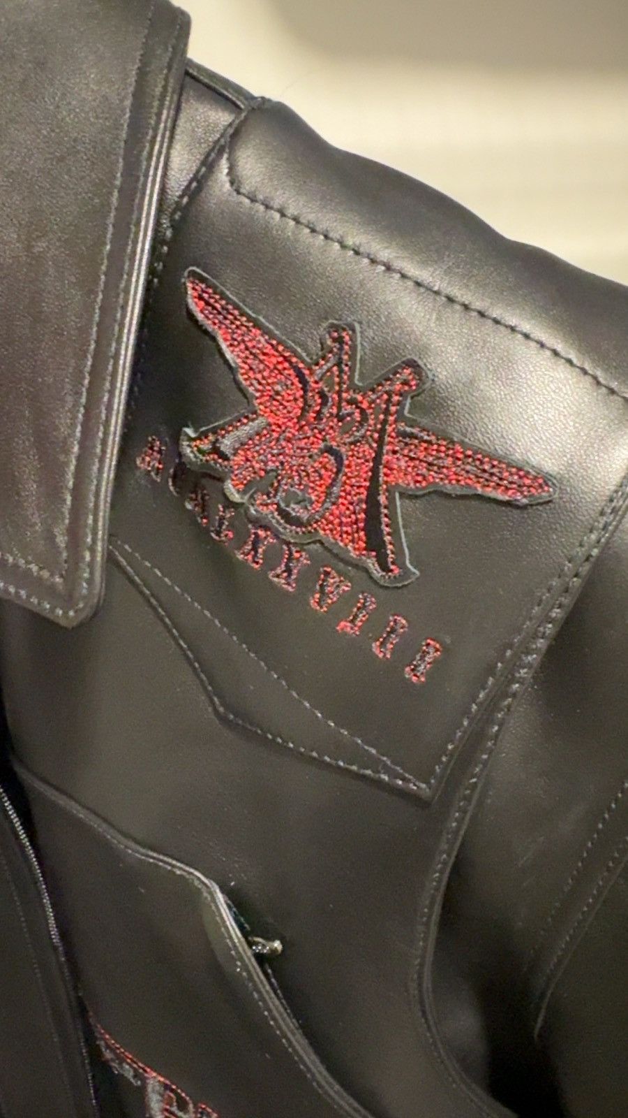 Pelle Pelle × Playboi Carti Pelle Pelle Opium Leather Immortal jacket Size US L / EU 52-54 / 3 - 3 Thumbnail