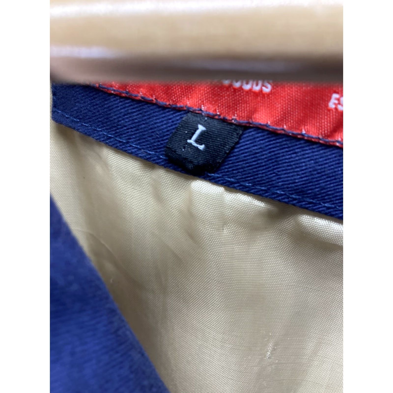 Hudson Hudson Outerwear Vest Mens Size Large Blue Denim Canvas Full Zip Casual Shirt? Size US L / EU 52-54 / 3 - 7 Thumbnail