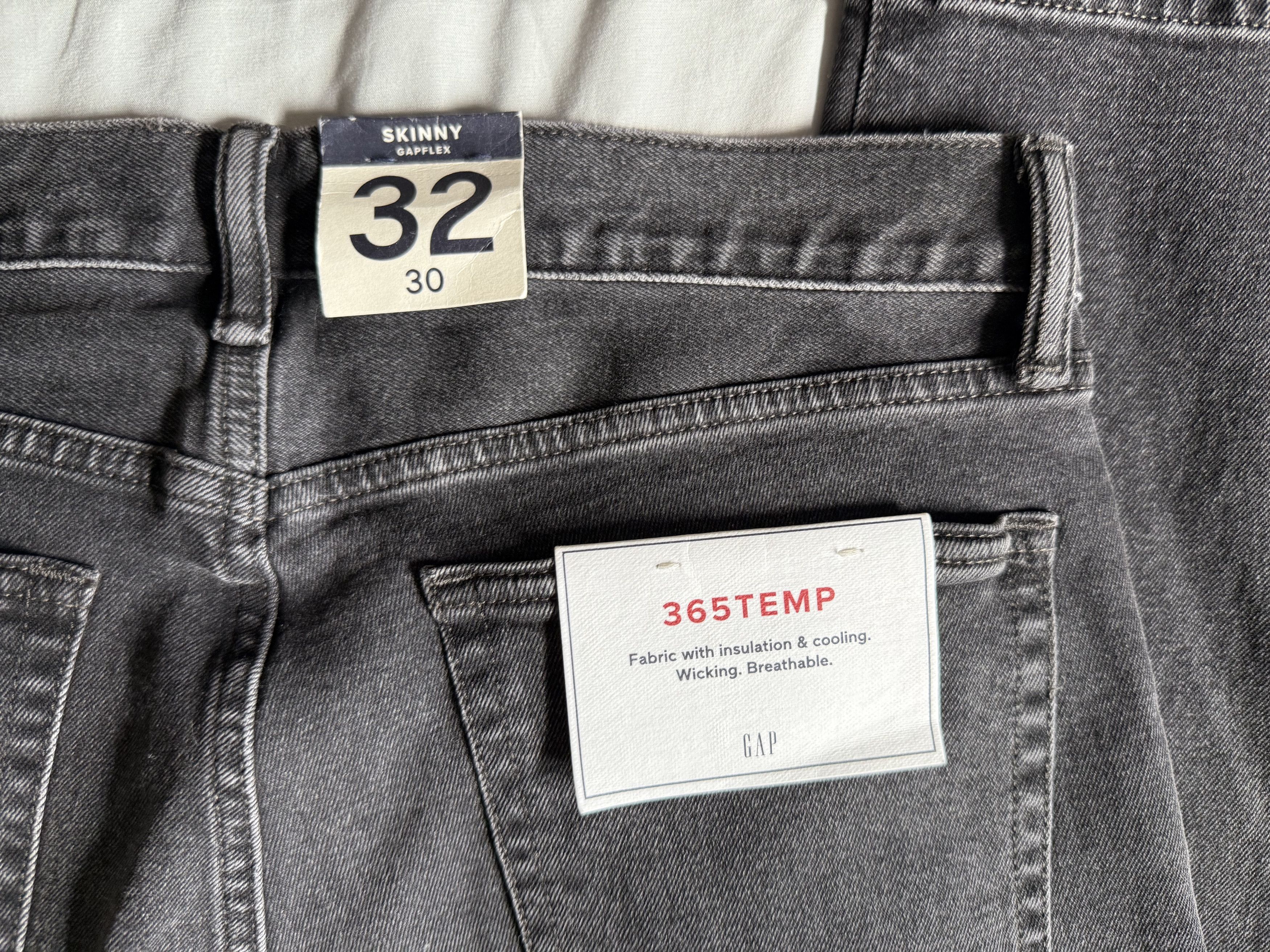Gap Gap 365TEMP Skinny Jeans with GapFlex 32x30 $89.95 Size US 32 / EU 48 - 3 Thumbnail