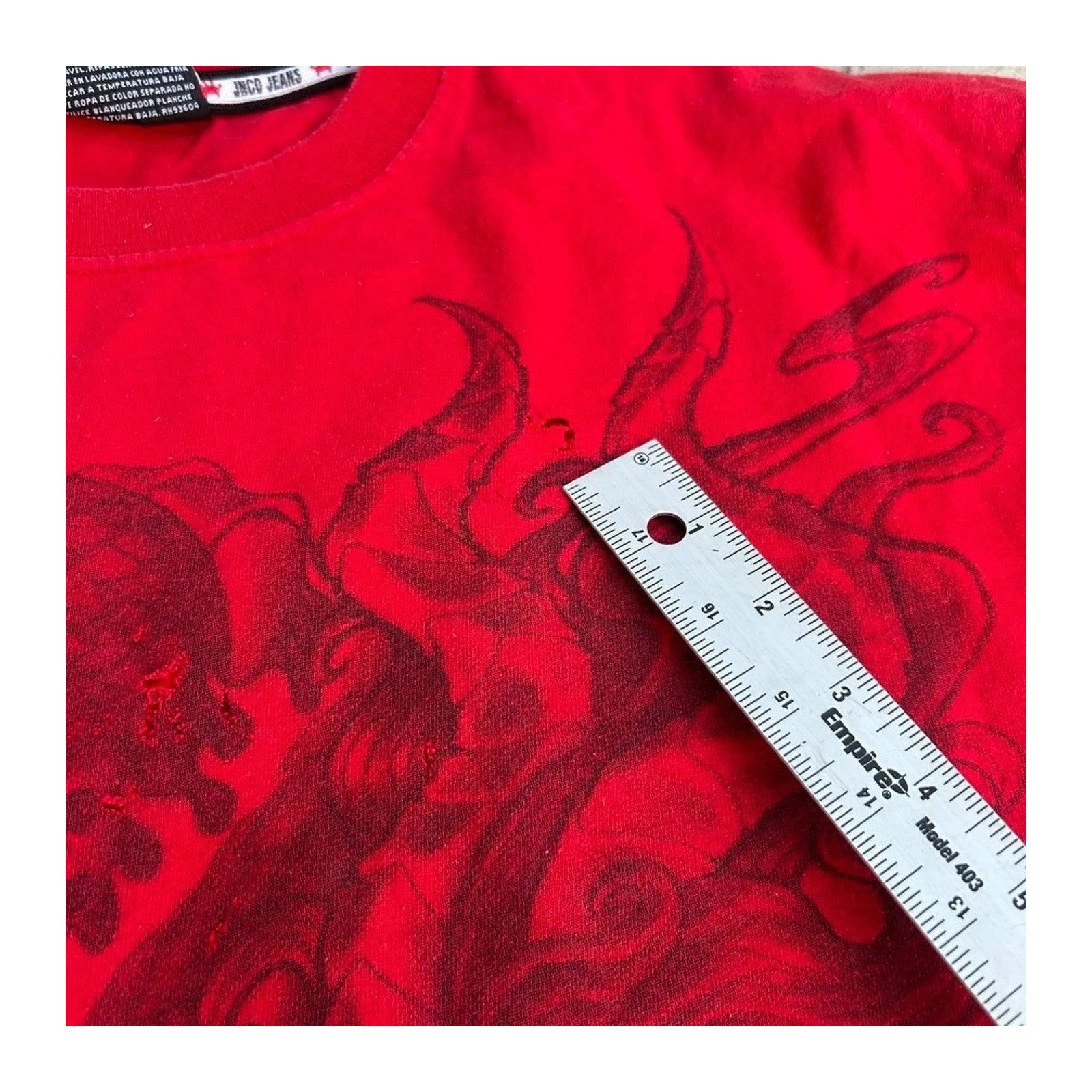 JNCO Vintage JNCO Flames Dragon Shirt Men’s XL Long Sleeve Y2K Tr Size US XL / EU 56 / 4 - 4 Thumbnail