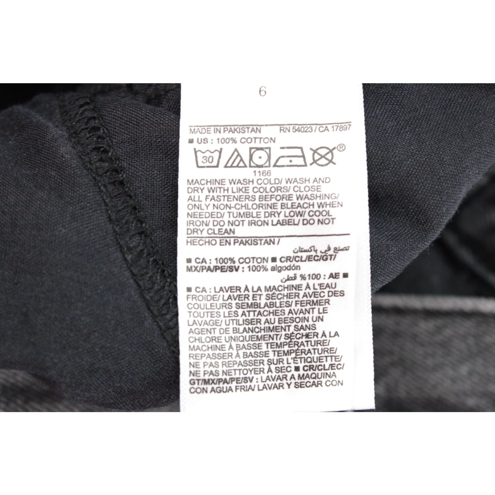 Old Navy VINTAGE Old Navy Jeans Women Baggy Wide Leg 11" Cargo Denim Blue Size 6 30" Inseam 90s Bohemian Grunge School Womens Size 28" / US 6 / IT 42 - 7 Thumbnail