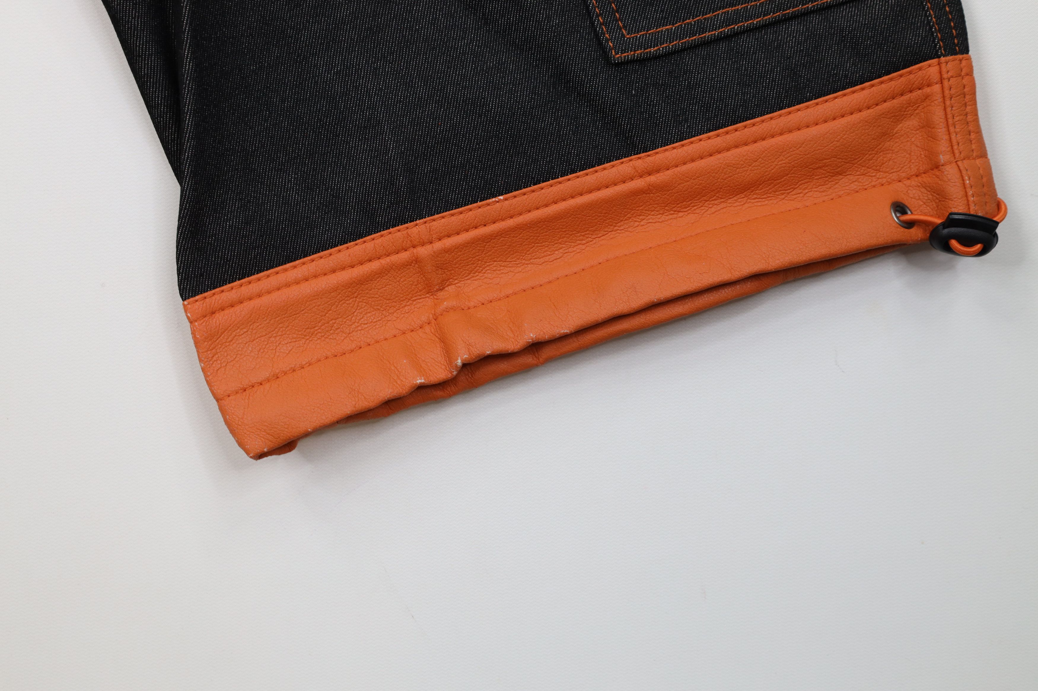 Vintage Deadstock Vintage 90s Streetwear Denim Cargo Shorts Black Size US 32 / EU 48 - 13 Thumbnail