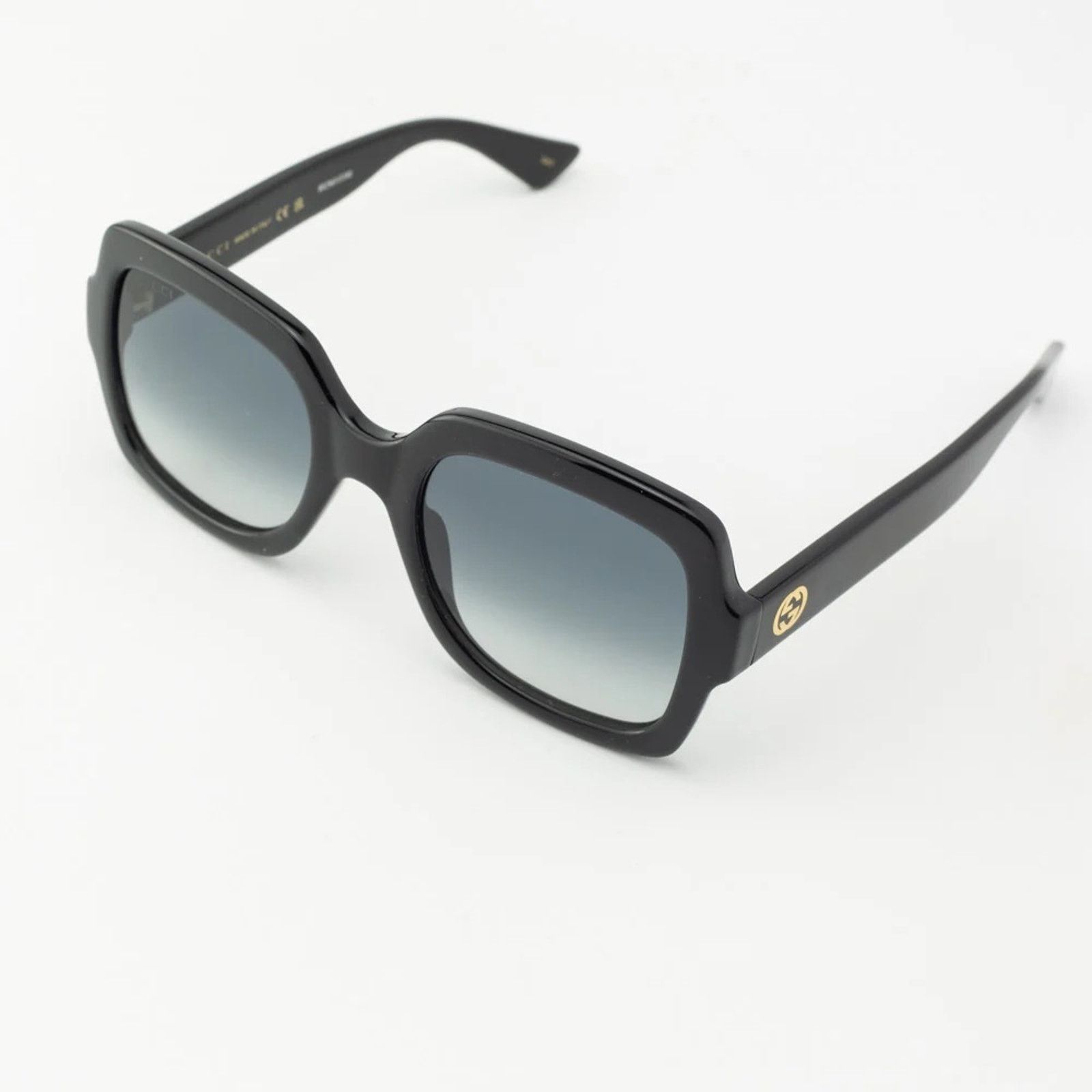 Gucci New! Gucci GG1337S 001 Black Square Oversized Sunglasses Size ONE SIZE - 3 Thumbnail