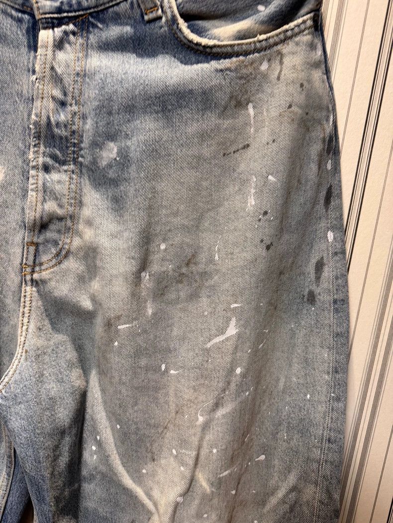 Acne Studios acne studios Blue splash-ink jeans 2503-Nextarrow Size US 30 / EU 46 - 4 Thumbnail