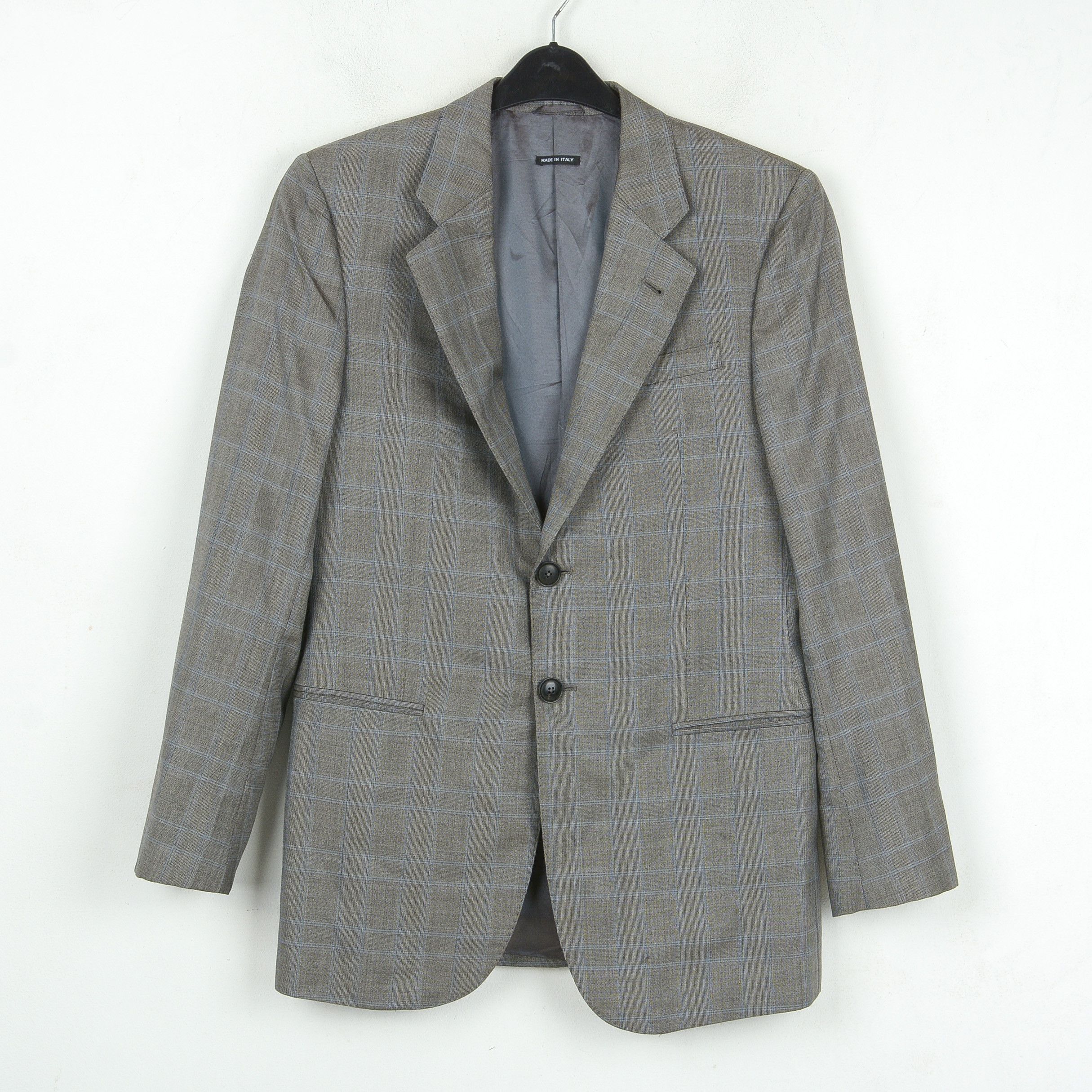 Giorgio Armani Men Blazer EU 48 Sport Coat Jacket Wool Silk Made in Italy Size 38R - 1 Thumbnail